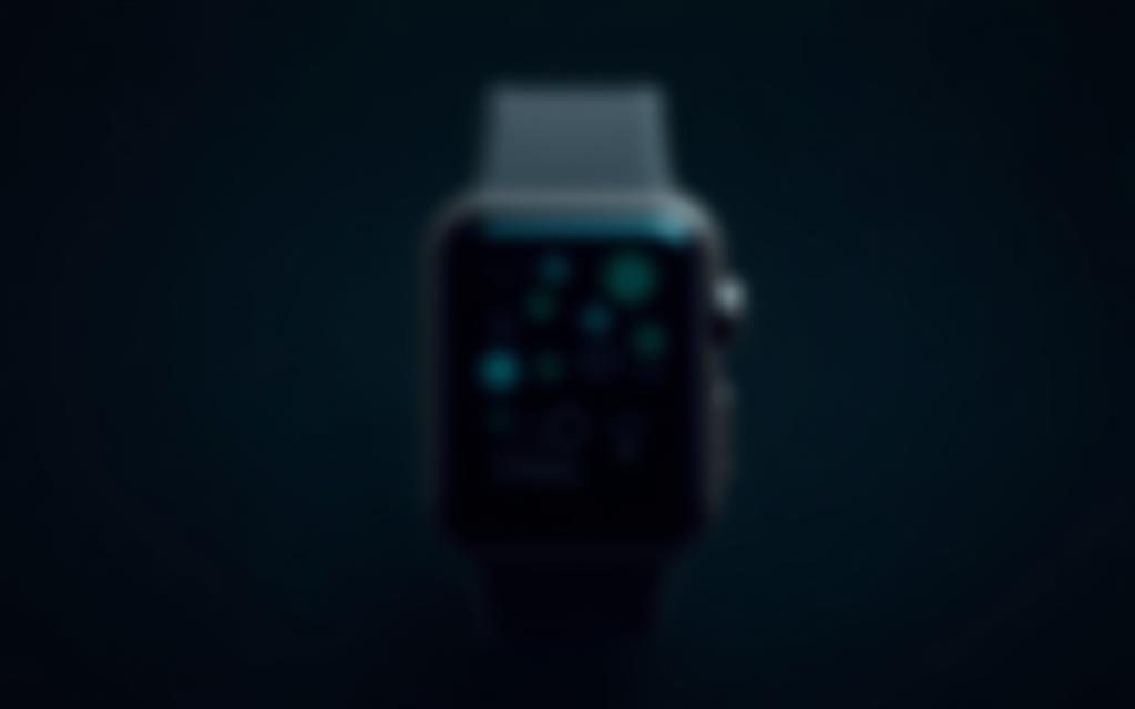 Kronowave 스마트워치 세련된 전면 이미지